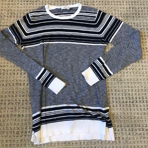 Vince crew neck striped sweater